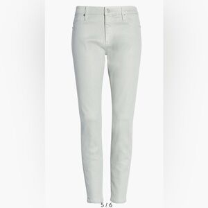 NORDSTROM AG Farrah Skinny Ankle Jeans Luminous Fade to Grey SZ 24 High-Rise NWT